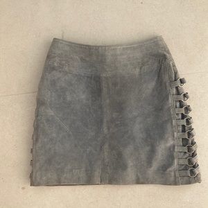 Vintage suede skirt Wilson's Leather